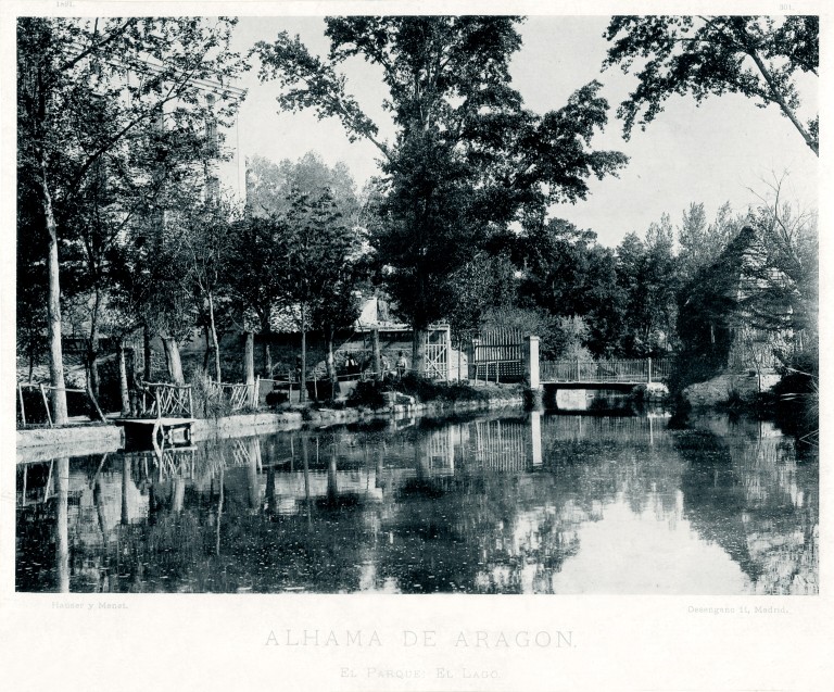 Lago Termal de Balneario Termas Pallares, Alhama de Aragón