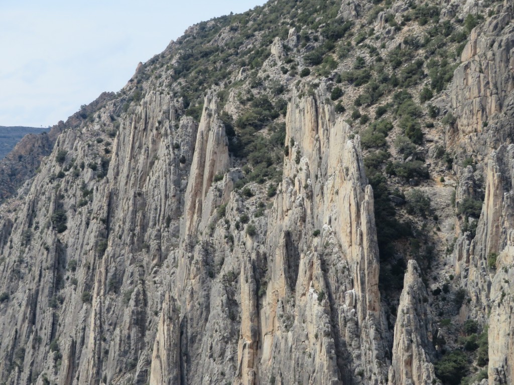 Monumento Natural Órganos de Montoro, Maestrazgo (Teruel)