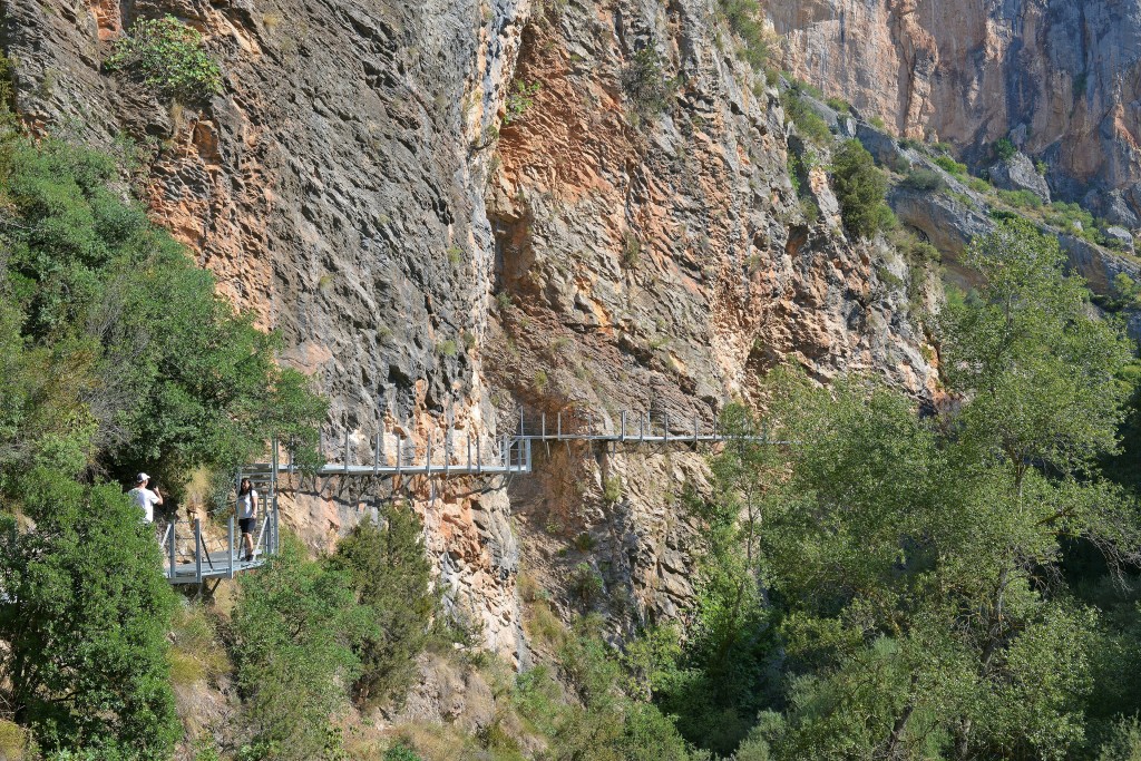 Pasarelas del Vero, Alquézar