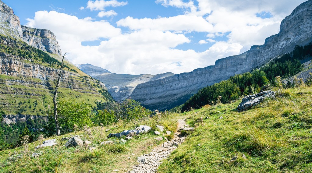 Senda de los Cazadores, Parque Nacional de Ordesa y Monte Perdido (Huesca)