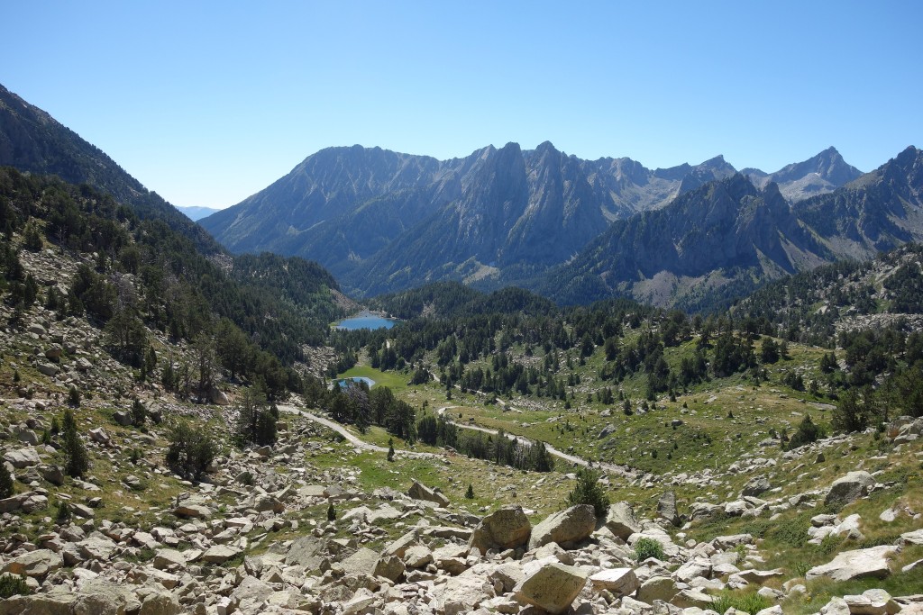 Senderismo en Aigüestortes i Estany de Sant Maurici, Pirineos de Lleida