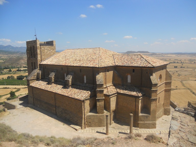 Visita a la Colegiata de Bolea, Reino de los Mallos (Huesca)