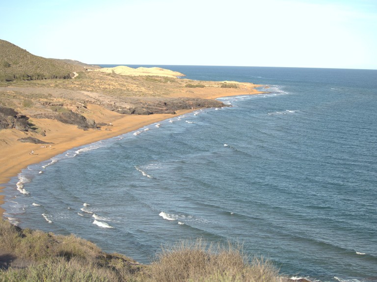 Playa Larga, en el Parque Regional de Calblanque