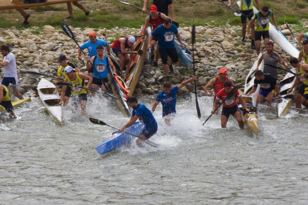 Descenso del Sella en canoa, Arriondas–Llovio