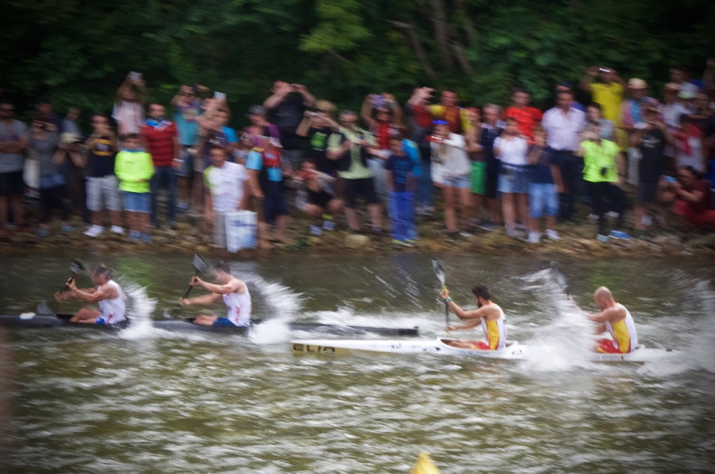 Descenso del Sella en canoa, Arriondas–Llovio