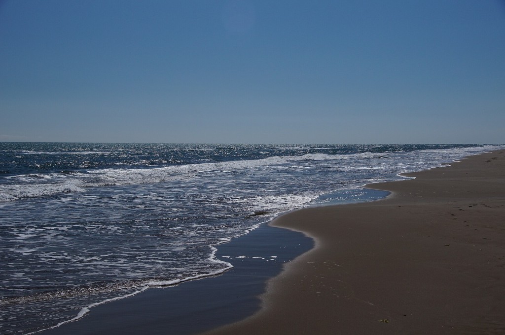 Kitesurf y windsurf en la playa del Trabucador, Delta de l'Ebre