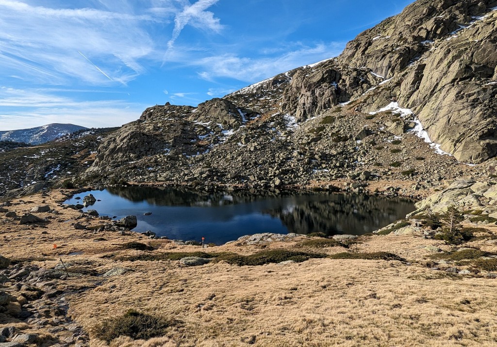 La Laguna Grande de Peñalara, en el circo glaciar