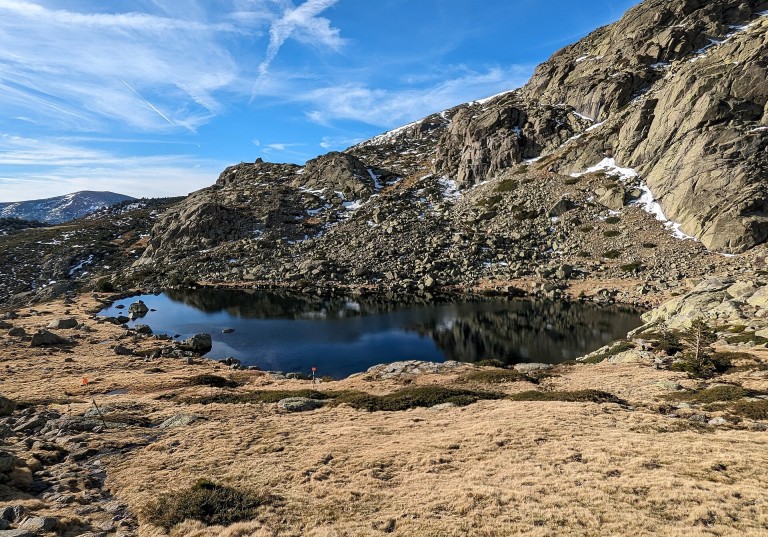 La Laguna Grande de Peñalara, en el circo glaciar