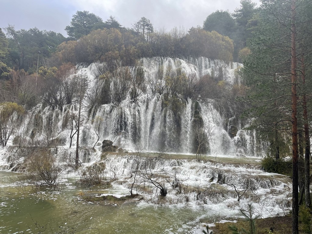 Cascadas del nacimiento del río Cuervo