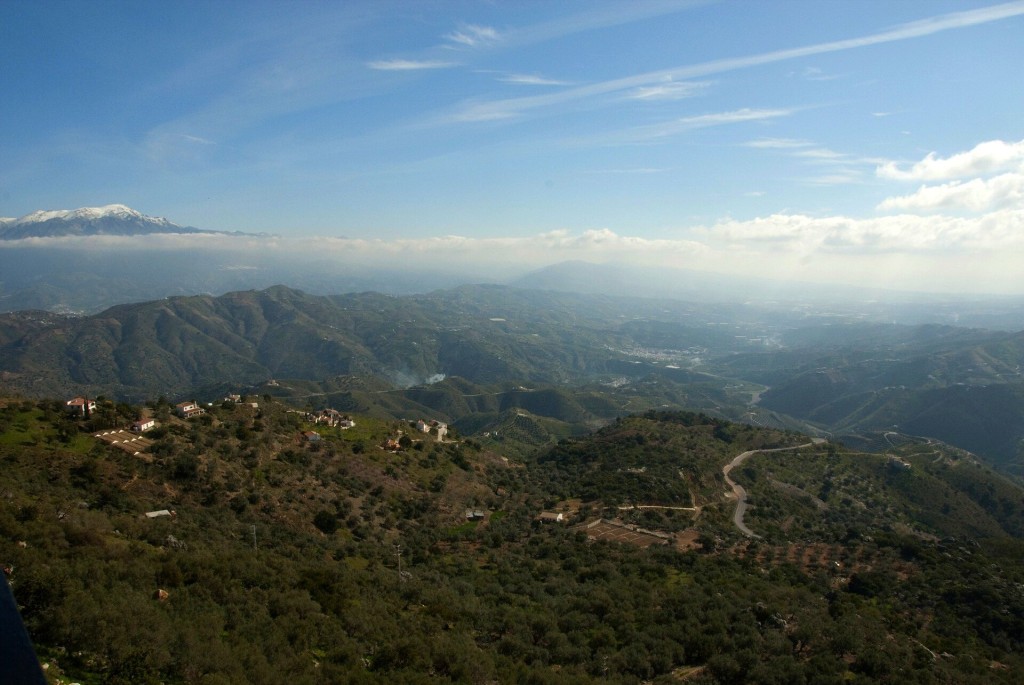 Tirolina de Comares, Axarquía (Málaga)