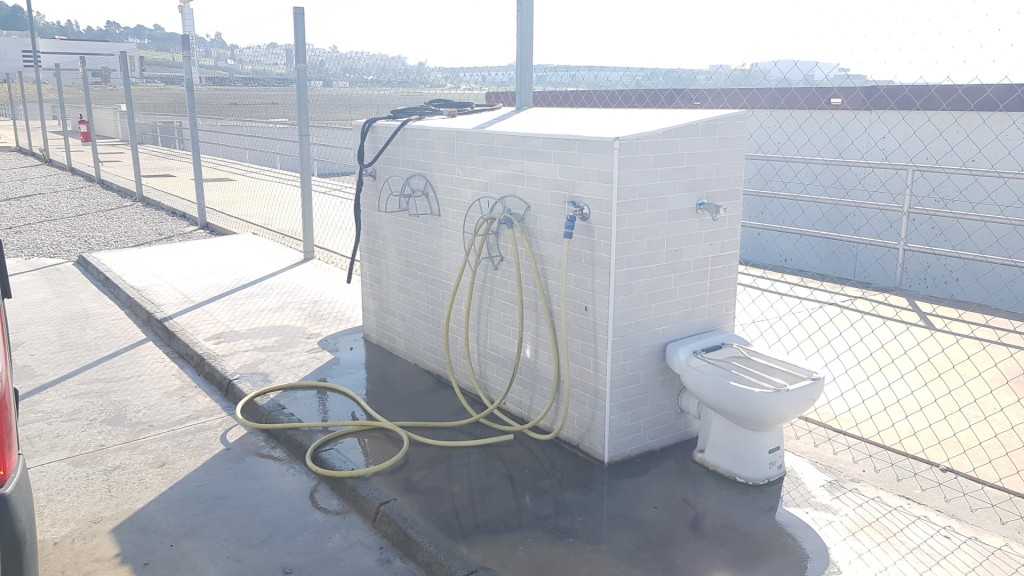 Punto de vaciado de aguas para autocaravanas y campers