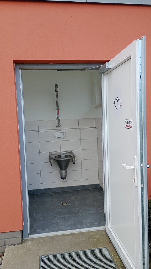 Punto de vaciado de WC químico